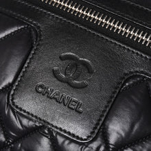 画像をギャラリービューアに読み込む, 極美品 CHANEL シャネル コココクーン リュック デイパック 13番台 イタリア製 レザー ブラック シルバー金具 中古 4a003535