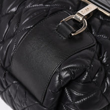 画像をギャラリービューアに読み込む, 極美品 CHANEL シャネル コココクーン リュック デイパック 13番台 イタリア製 レザー ブラック シルバー金具 中古 4a003535