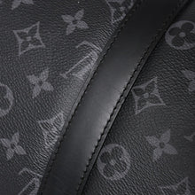 Load image into Gallery viewer, 新品同様 LOUIS VUITTON ルイヴィトン キーポル バンドリエール45 ボストンバッグ M40569 モノグラム エクリプス ブラック 中古 4a003443