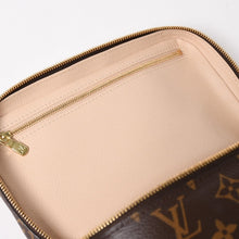 画像をギャラリービューアに読み込む, 新品同様 LOUIS VUITTON ルイヴィトンニースBB バニティバッグ ハンドバッグ M42265 モノグラム PVC レザー ブラウン 中古 4a003278