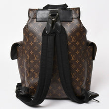 Load image into Gallery viewer, LOUIS VUITTON ルイヴィトン クリストファー MM リュック バックパック M43735 モノグラムマカサー PVC レザー 美品 中古 4a003281
