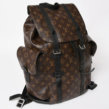 Load image into Gallery viewer, LOUIS VUITTON ルイヴィトン クリストファー MM リュック バックパック M43735 モノグラムマカサー PVC レザー 美品 中古 4a003281