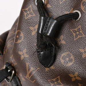 LOUIS VUITTON ルイヴィトン クリストファー MM リュック バックパック M43735 モノグラムマカサー PVC レザー 美品 中古 4a003281