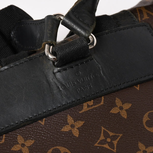 LOUIS VUITTON ルイヴィトン クリストファー MM リュック バックパック M43735 モノグラムマカサー PVC レザー 美品 中古 4a003281