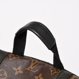 LOUIS VUITTON ルイヴィトン クリストファー MM リュック バックパック M43735 モノグラムマカサー PVC レザー 美品 中古 4a003281