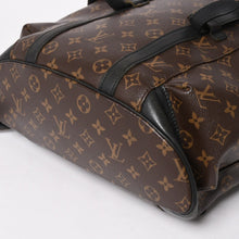 Load image into Gallery viewer, LOUIS VUITTON ルイヴィトン クリストファー MM リュック バックパック M43735 モノグラムマカサー PVC レザー 美品 中古 4a003281