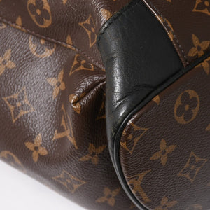 LOUIS VUITTON ルイヴィトン クリストファー MM リュック バックパック M43735 モノグラムマカサー PVC レザー 美品 中古 4a003281