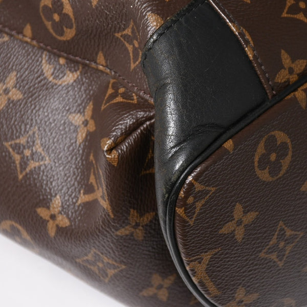 LOUIS VUITTON ルイヴィトン クリストファー MM リュック バックパック M43735 モノグラムマカサー PVC レザー 美品 中古 4a003281