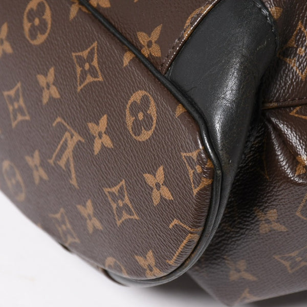 LOUIS VUITTON ルイヴィトン クリストファー MM リュック バックパック M43735 モノグラムマカサー PVC レザー 美品 中古 4a003281