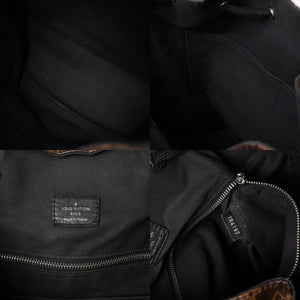 LOUIS VUITTON ルイヴィトン クリストファー MM リュック バックパック M43735 モノグラムマカサー PVC レザー 美品 中古 4a003281