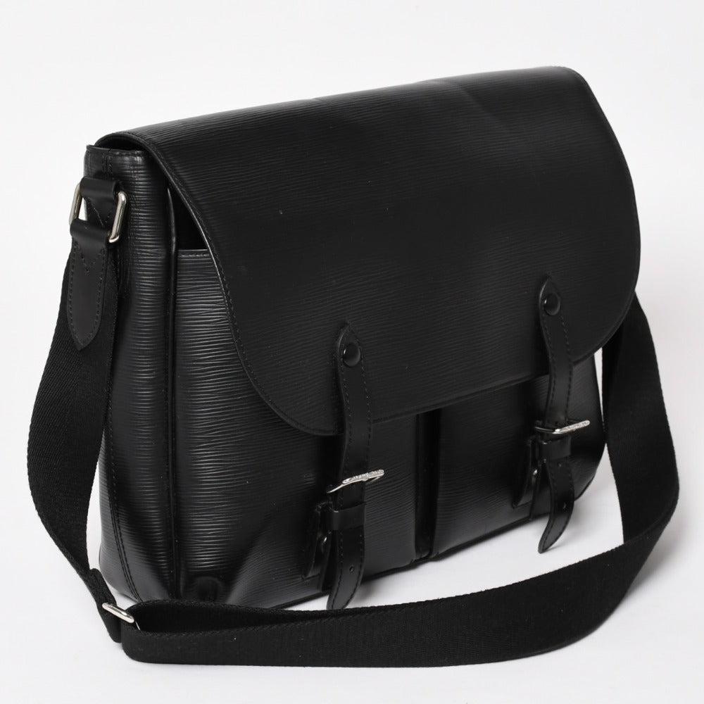 LOUIS VUITTON ルイ・ヴィトン ショルダーバッグ クリストファー メッセンジャー M58834 シルバー金具 美品 中古 4a002748