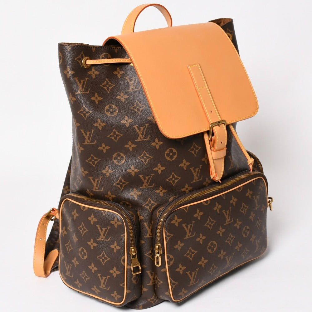 新品同様 LOUIS VUITTON ルイヴィトン リュック トリオ バックパック モノグラム ヴァージル M44658 中古 4a003462