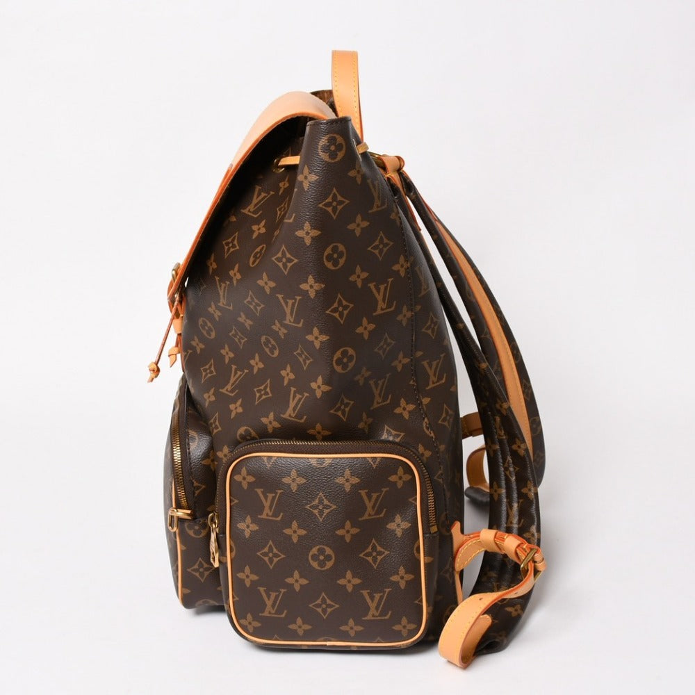 新品同様 LOUIS VUITTON ルイヴィトン リュック トリオ バックパック モノグラム ヴァージル M44658 中古 4a003462