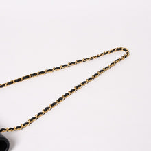 Load image into Gallery viewer, 極美品 CHANEL シャネル マトラッセ25 Wフラップ Wチェーンショルダーバッグ 1番台 ココマーク ラムスキン ブラック ゴールド金具 中古 4a003554