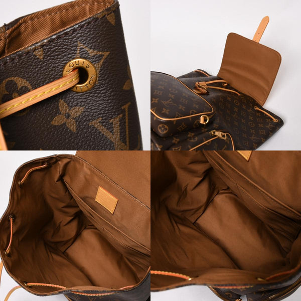 Like new LOUIS VUITTON Rucksack Trio Backpack Monogram Virgil M44658 Used 4a003462