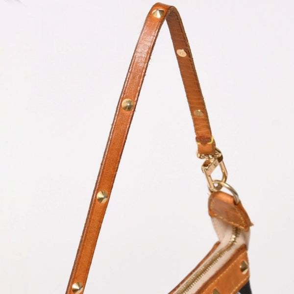 LOUIS VUITTON ルイヴィトン ポシェットアクセソワール アクセサリーポーチ M92648 モノグラム マルチカラー ブラック 美品 中古 4a003286