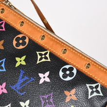 Load image into Gallery viewer, LOUIS VUITTON ルイヴィトン ポシェットアクセソワール アクセサリーポーチ M92648 モノグラム マルチカラー ブラック 美品 中古 4a003286
