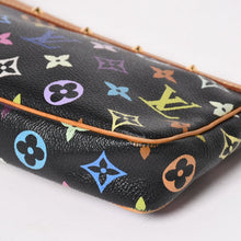 Load image into Gallery viewer, LOUIS VUITTON ルイヴィトン ポシェットアクセソワール アクセサリーポーチ M92648 モノグラム マルチカラー ブラック 美品 中古 4a003286