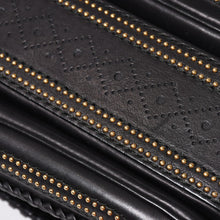 Load image into Gallery viewer, 極美品 GUCCI グッチ ニューバンブーレザー2WAYハンドバッグ ジャンニーニ ウッドハンドル ショルダーバッグ ゴールド金具 263970 中古 4a003289