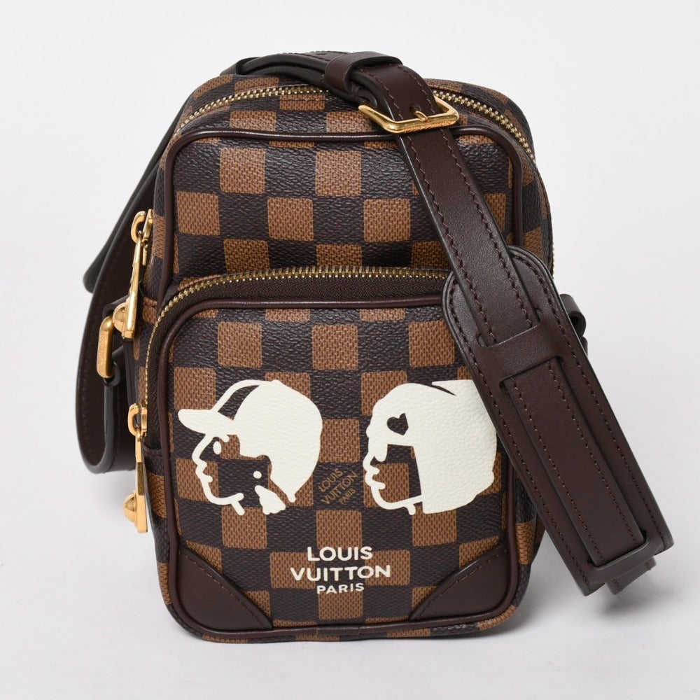 New and unused LOUIS VUITTON NIGO Immediately sold out Amazon Shoulder bag N40768 Damier Giant Used 4a003287