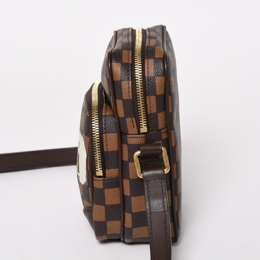 新品未使用 LOUIS VUITTON ルイヴィトン NIGO 即完売 アマゾン ショルダーバッグ N40768 ダミエジャイアント 中古 4a003287