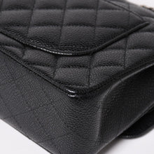 画像をギャラリービューアに読み込む, 極美品 CHANEL シャネル マトラッセ23 Wフラップ Wチェーンショルダーバッグ 30番台 キャビアスキン ココマーク シルバー金具 中古 4a003533