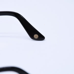 極美品 CHANEL シャネル サングラス アイウェア オバール型 ブラックフレーム ココマーク マトラッセ 5006 c.501/91 中古 4a003376