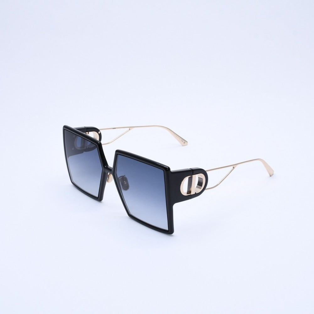 Christian Dior 30Montaigne Square Frame Sunglasses 58□15 130 8072K Sunglasses Eyewear Gold Hardware Good Condition Used 4a003386