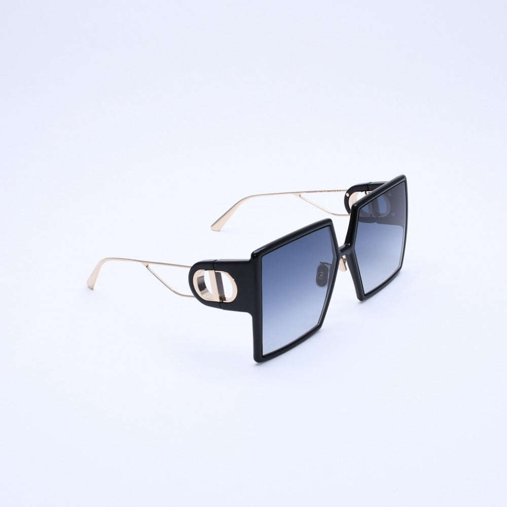 Christian Dior 30Montaigne Square Frame Sunglasses 58□15 130 8072K Sunglasses Eyewear Gold Hardware Good Condition Used 4a003386