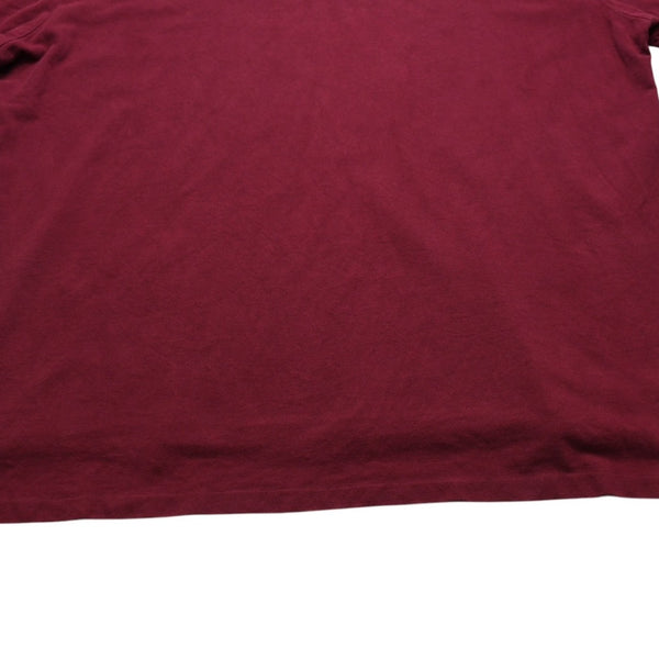 Polo Ralph Lauren Polo Ralph Lauren Polo Shirt Wine Red Green RN 41381 Good Condition Used 4a002346