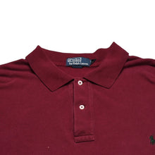 画像をギャラリービューアに読み込む, Polo Ralph Lauren ポロラルフローレン ポロシャツ ワインレッド グリーン RN 41381 美品 中古 4a002346