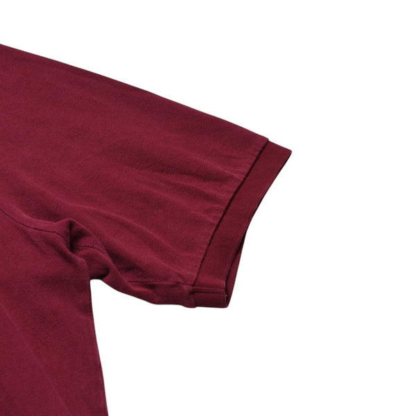Polo Ralph Lauren Polo Ralph Lauren Polo Shirt Wine Red Green RN 41381 Good Condition Used 4a002346