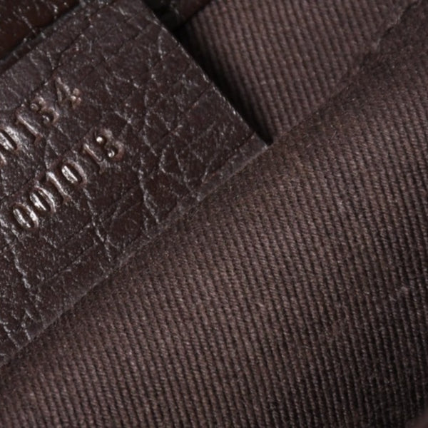 極美品 GUCCI グッチ Horsebit ホースビット 2WAYバッグ 120134 GGキャンバス レザー ベージュ 中古 4a002108