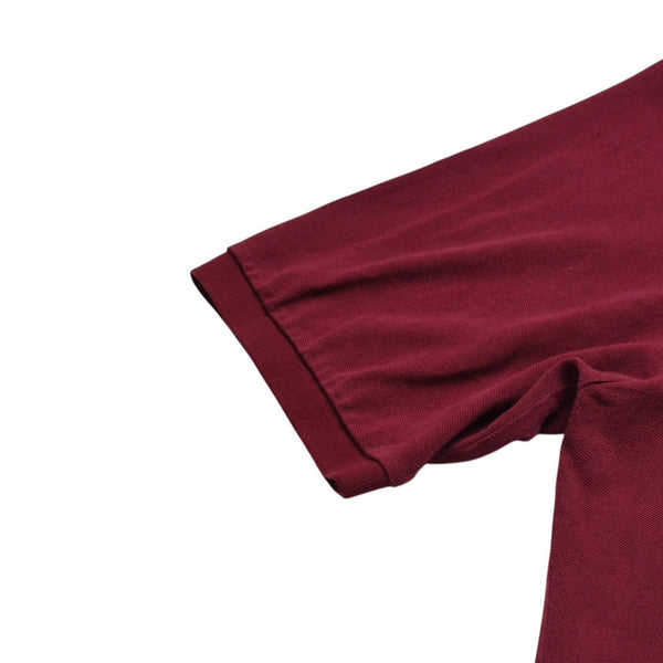 Polo Ralph Lauren Polo Ralph Lauren Polo Shirt Wine Red Green RN 41381 Good Condition Used 4a002346