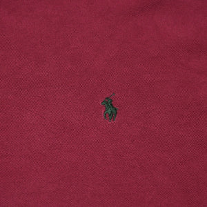 Polo Ralph Lauren Polo Ralph Lauren Polo Shirt Wine Red Green RN 41381 Good Condition Used 4a002346