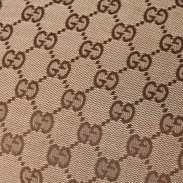 極美品 GUCCI グッチ ワンショルダーバッグ ホースビット GGキャンバス レザー ベージュ ダークブラウン 114915 中古 4a002077