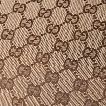 画像をギャラリービューアに読み込む, 極美品 GUCCI グッチ ワンショルダーバッグ ホースビット GGキャンバス レザー ベージュ ダークブラウン 114915 中古 4a002077
