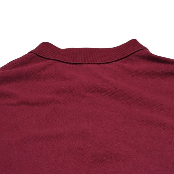 Polo Ralph Lauren Polo Ralph Lauren Polo Shirt Wine Red Green RN 41381 Good Condition Used 4a002346