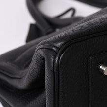 画像をギャラリービューアに読み込む, 極美品 HERMES エルメス ショルダーバーキン トリヨンクレマンス ◻︎I刻 ゴルチェ期 ブラック シルバー金具 中古 4a002350