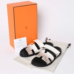 New and unused HERMES Chypre sandals Himalayan Niloticus Matte finish Reference price 1199000 yen Used 4a002114