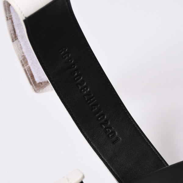New and unused HERMES Chypre sandals Himalayan Niloticus Matte finish Reference price 1199000 yen Used 4a002114