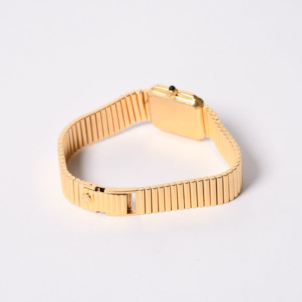 極美品 PATEK PHILIPPE パテックフィッリップ 腕時計 手巻き ゴンドーロ オニキス文字盤 重量約67.7g 18KYG ケース幅22mm 中古 4a002538