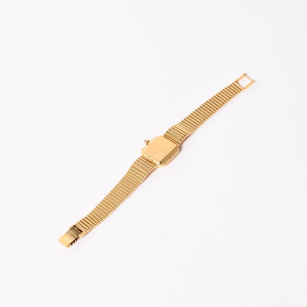 極美品 PATEK PHILIPPE パテックフィッリップ 腕時計 手巻き ゴンドーロ オニキス文字盤 重量約67.7g 18KYG ケース幅22mm 中古 4a002538