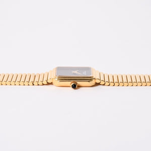 極美品 PATEK PHILIPPE パテックフィッリップ 腕時計 手巻き ゴンドーロ オニキス文字盤 重量約67.7g 18KYG ケース幅22mm 中古 4a002538