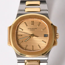 画像をギャラリービューアに読み込む, 極美品 PATEK PHILIPPE パテック フィリップ ノーチラス 3800/1JA-001 115g ゴールド文字盤 コンビ 時計 中古 4a002519