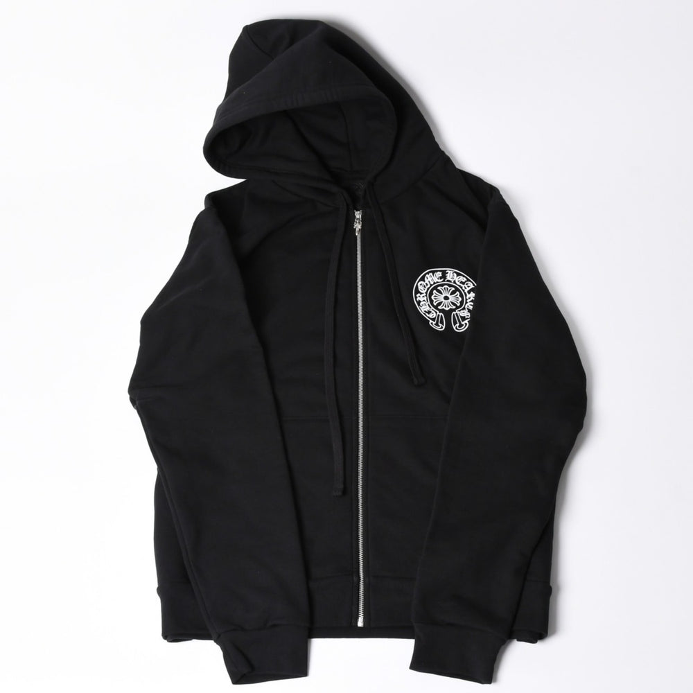 New and unused item CHROME HEARTS Tokyo Limited Unisex Horseshoe Zip Parka Used 4a002356