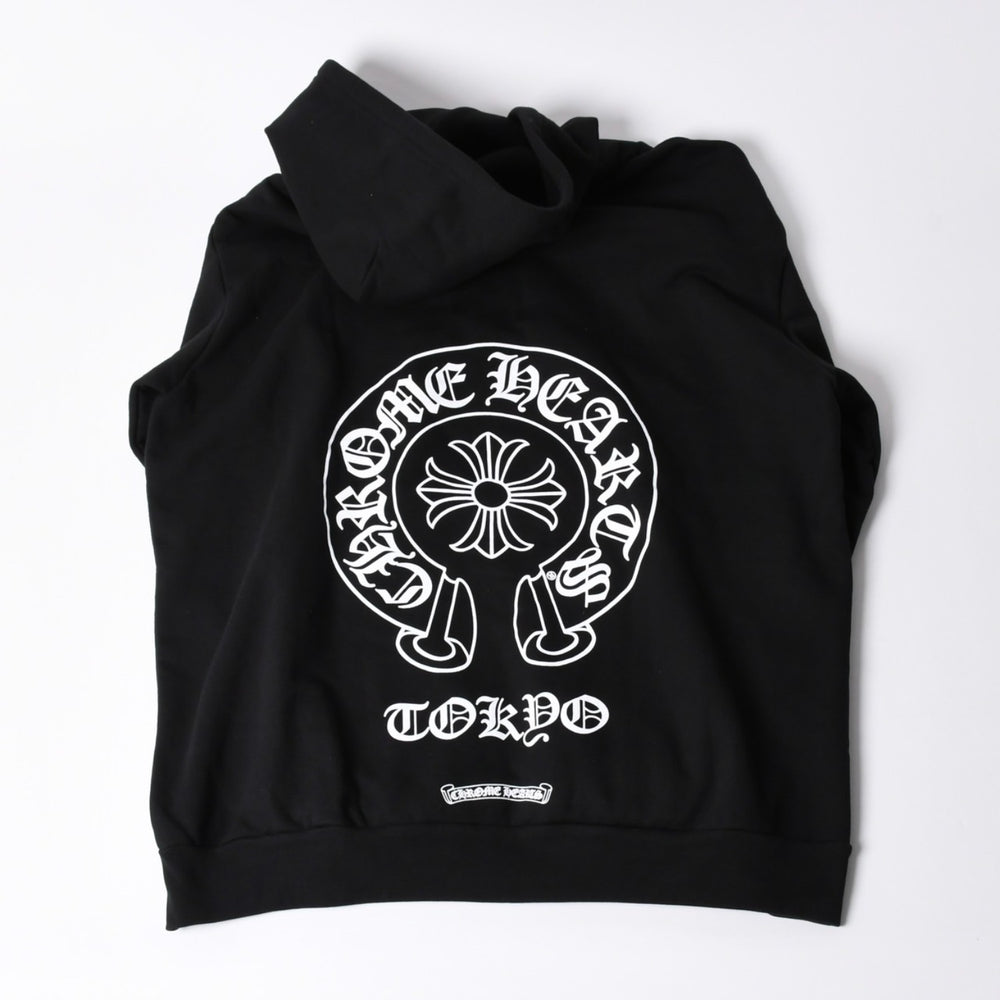 New and unused item CHROME HEARTS Tokyo Limited Unisex Horseshoe Zip Parka Used 4a002356