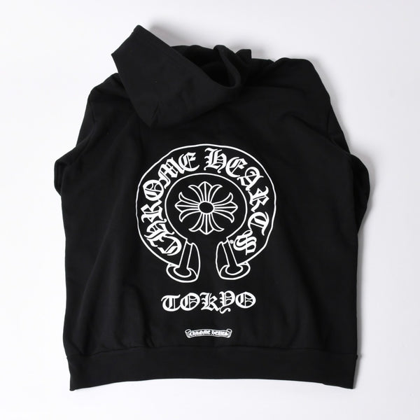 New and unused item CHROME HEARTS Tokyo Limited Unisex Horseshoe Zip Parka Used 4a002356