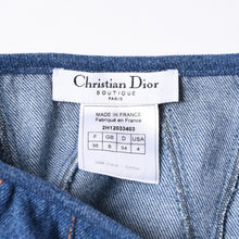 画像をギャラリービューアに読み込む, 極美品 Christian Dior クリスチャンディオール デニムスカート マーメイドシルエット デニム生地 イン極美品 Christian Dior クリスチャンディオール デニムスカート マーメイドシルエット デニム生地 インディゴ フレア ブルー ガリアーノ期 オレンジステッチ 中古 4a001960ディゴ フレア ブルー 中古 4a001960