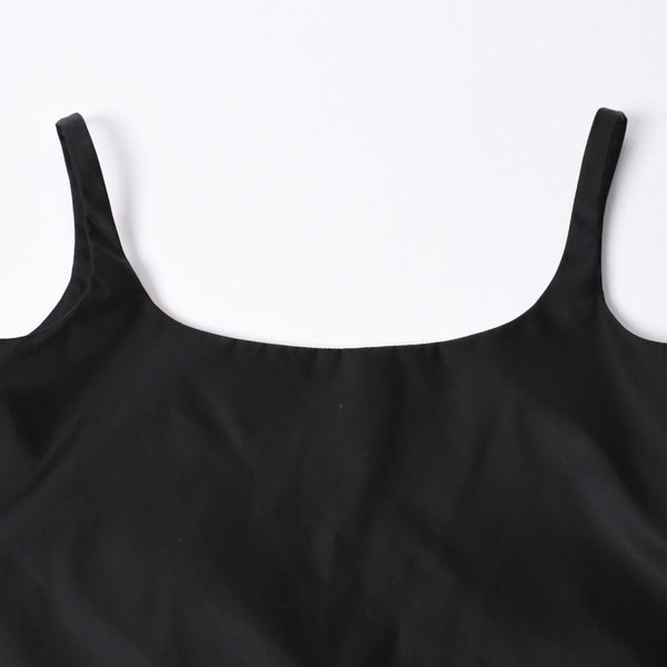 極美品 PRADA プラダ Re-nylon ポーチ付き ノースリーブワンピーストライアングルロゴ メタル ポーチ ノースリーブ Aラインシルエット 中古 4a001964
